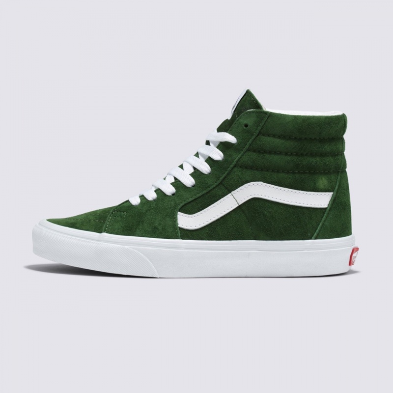 Tnis Vans Sk8-Hi Pig Suede Verde