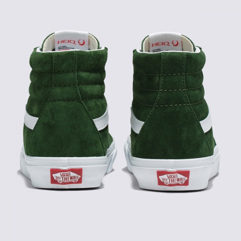 Tnis Vans Sk8-Hi Pig Suede Verde