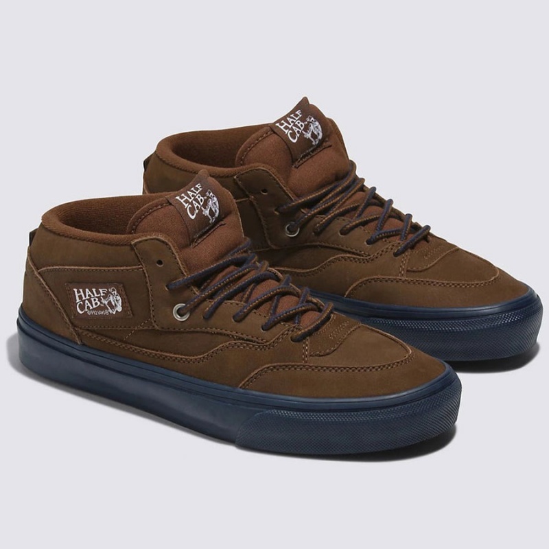 Tnis Vans Skate Half Cab 92 x Nick Michel Marrom