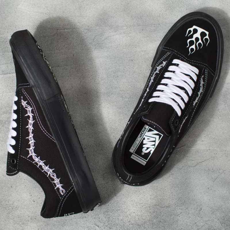 Tnis Vans Skate Old Skool Berle Preto