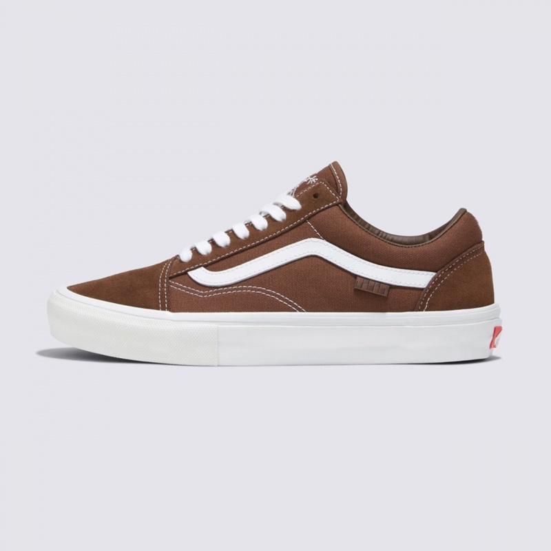 Tnis Vans Skate Old Skool x Nick Michel Marrom