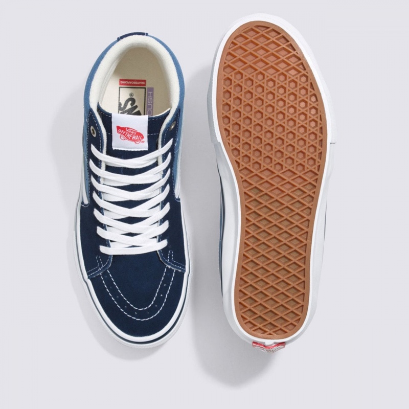 Tnis Vans Skate Sk8-Hi Azul