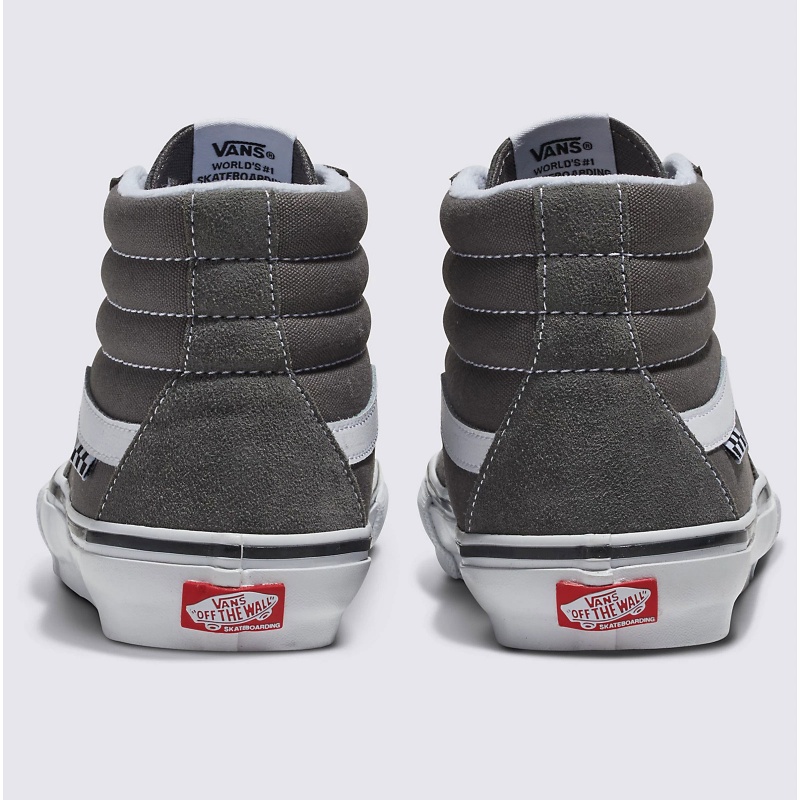 Tnis Vans Skate Sk8-Hi Cinza