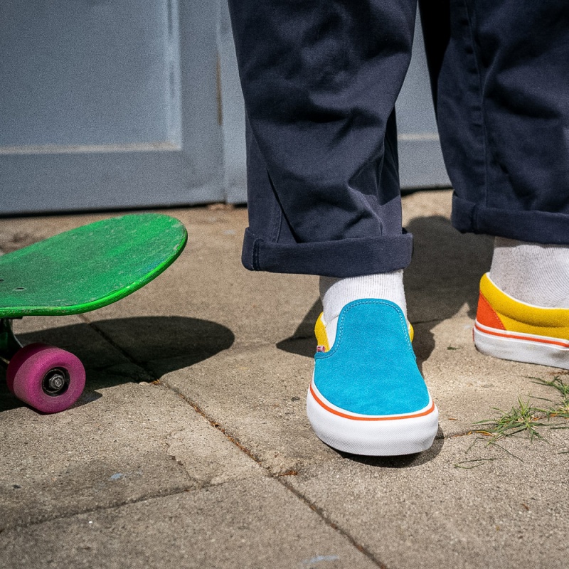 Tnis Vans Slip-On The Simpson Bart Azul