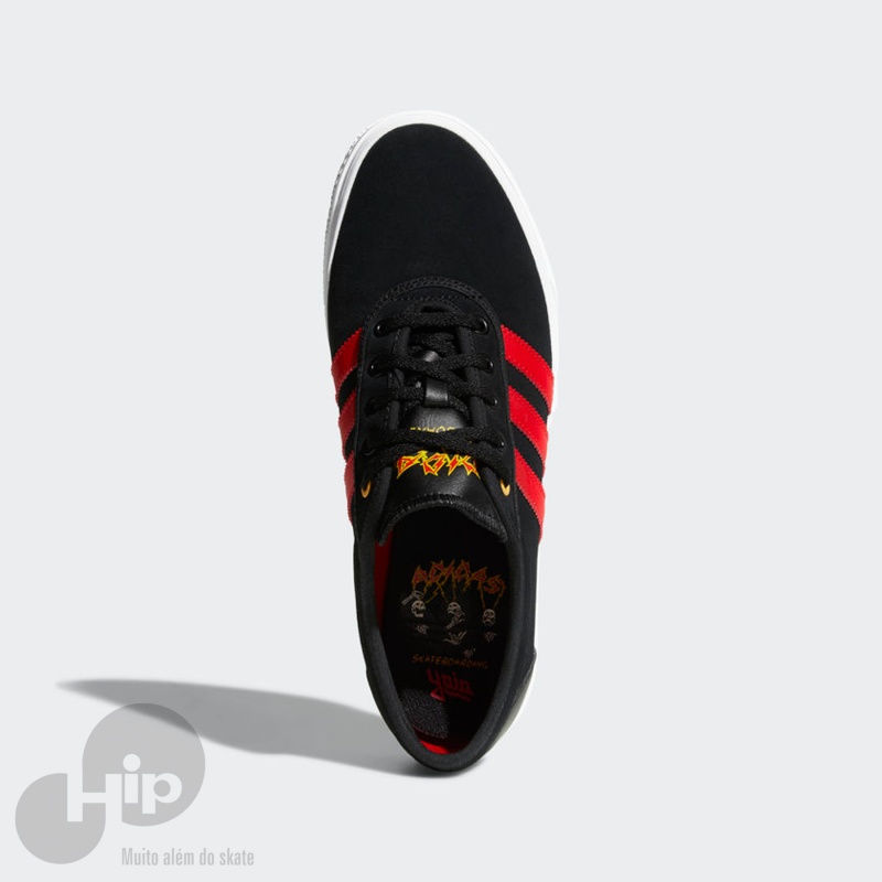 TNIS ADIDAS ADIEASE PRETO E VERMELHO