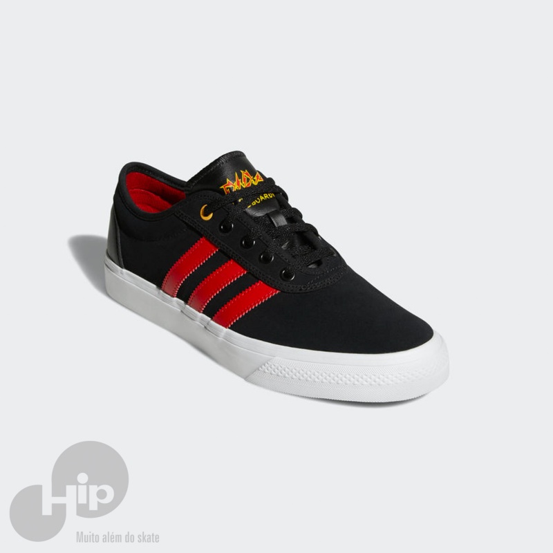 TNIS ADIDAS ADIEASE PRETO E VERMELHO