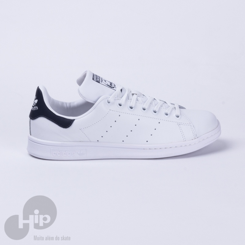 Adidas stan hot sale smith donkerblauw