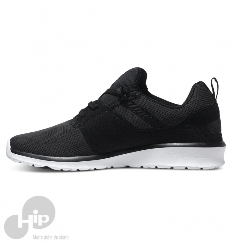 TNIS DC SHOES HEATHROW PRETO BRANCO