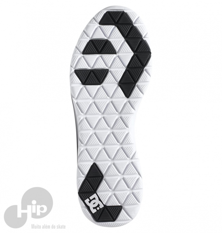 TNIS DC SHOES HEATHROW PRETO BRANCO