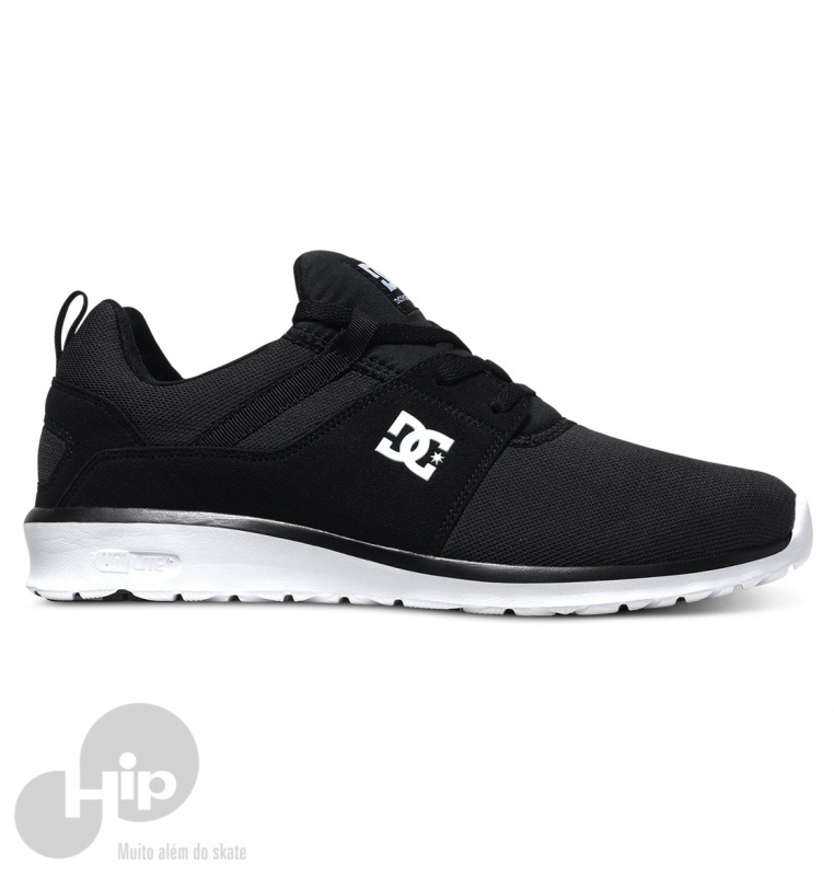 TNIS DC SHOES HEATHROW PRETO BRANCO