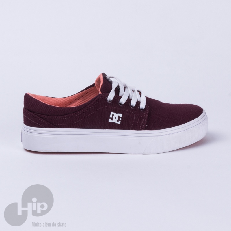Tenis dc shoes vinho discount