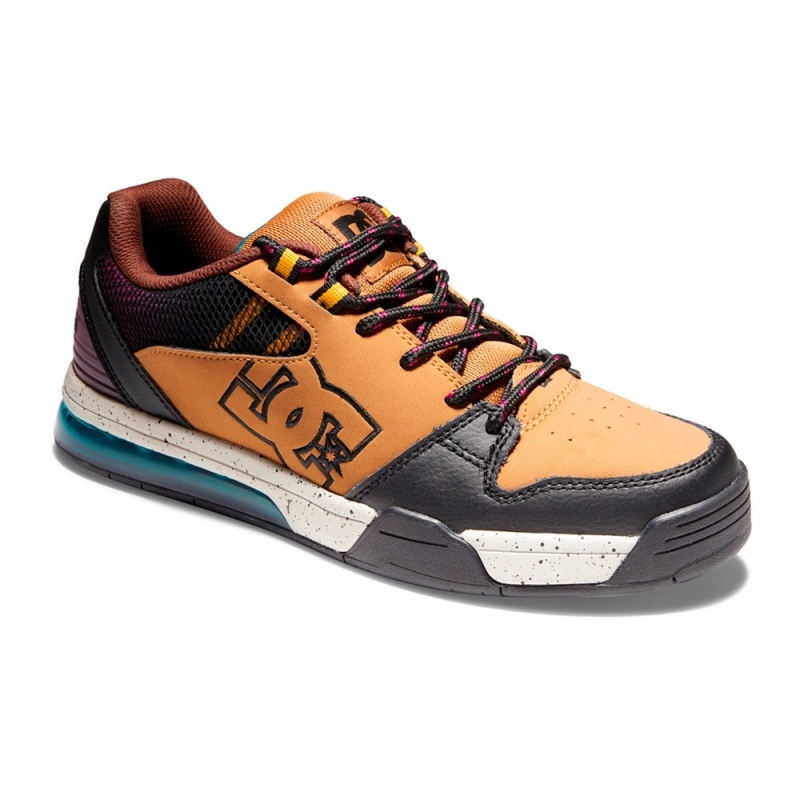 Tnis Dc Shoes Versatile Le Marrom