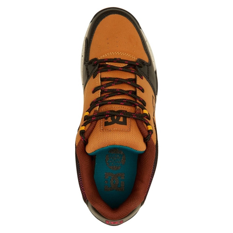 Tnis Dc Shoes Versatile Le Marrom