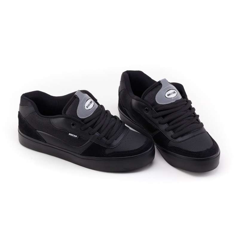 Tnis Hocks Puff Refletivo Preto