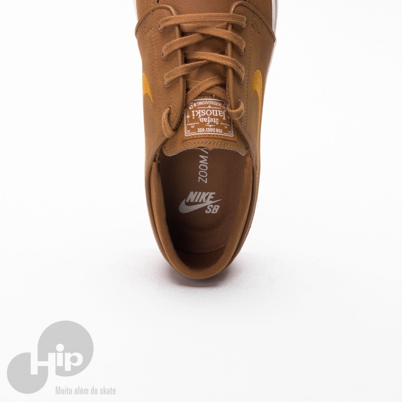 Nike de sales couro marrom