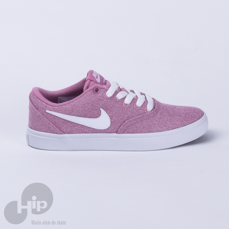 Tnis Nike SB Check Canvas Rosa