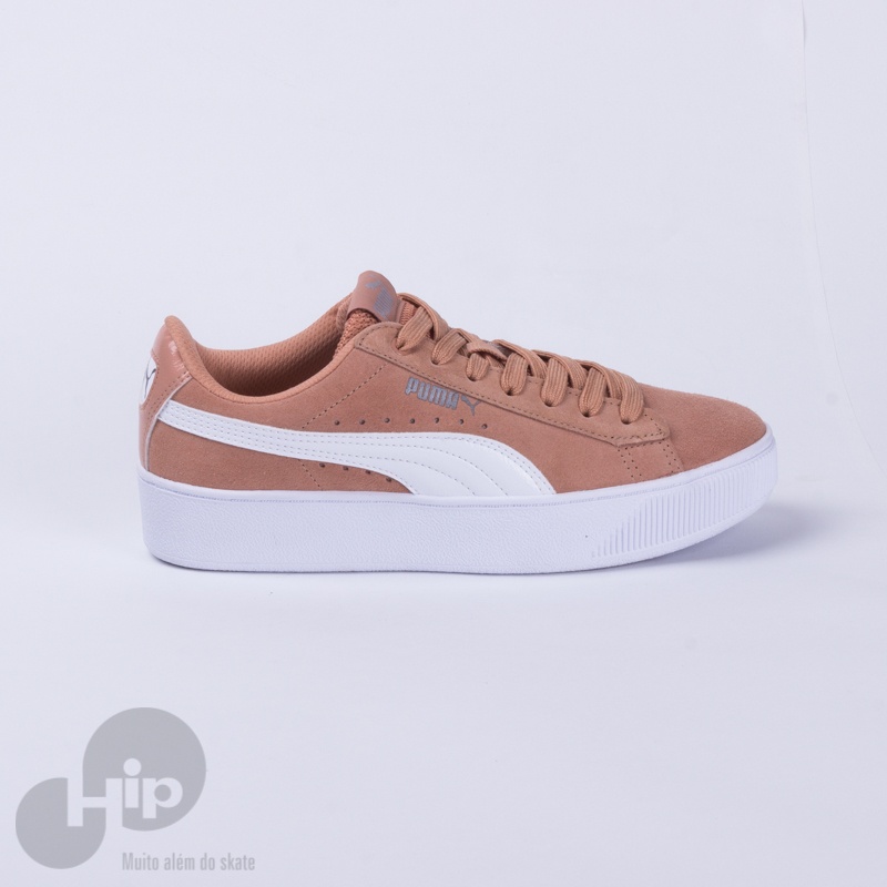 Tenis Puma Vikky Platform BDP Rosa Loja HIP