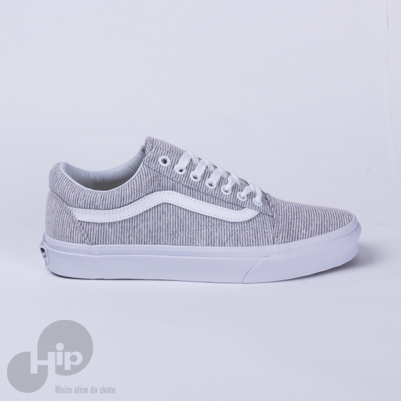 Tnis Vans Old Skool Jersey Cinza