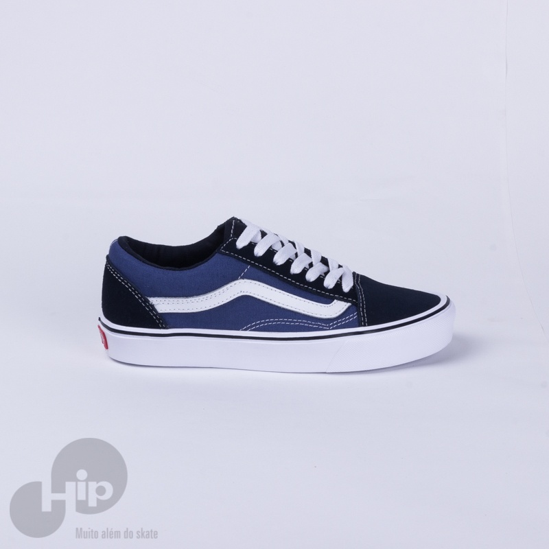 Vans old skool lite azul sale