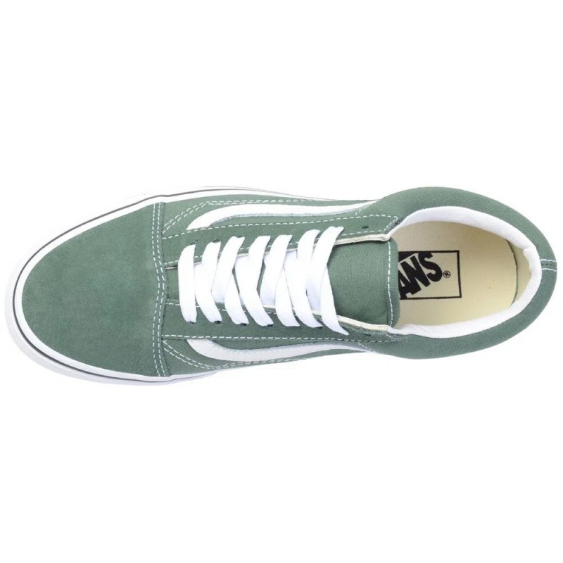 Vans old skool cinza shop e verde