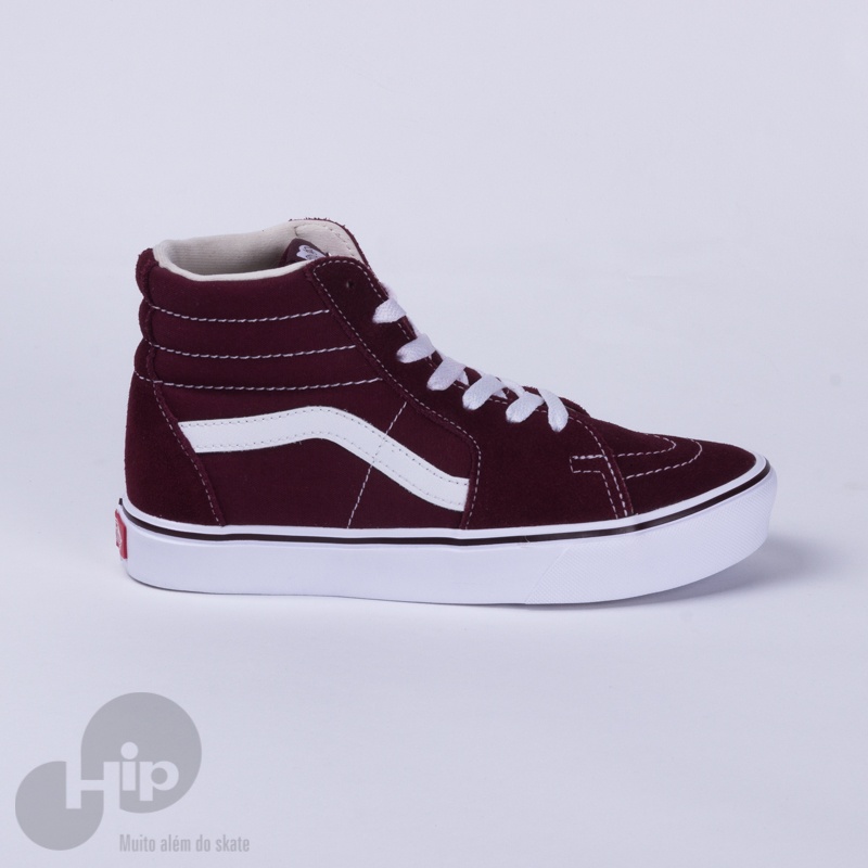 sapato vans vinho