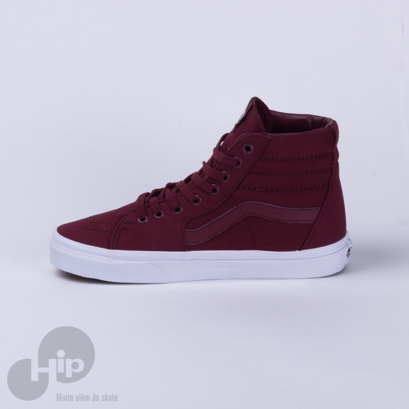 Tnis Vans Sk8-Hi Mono Canvas Vinho