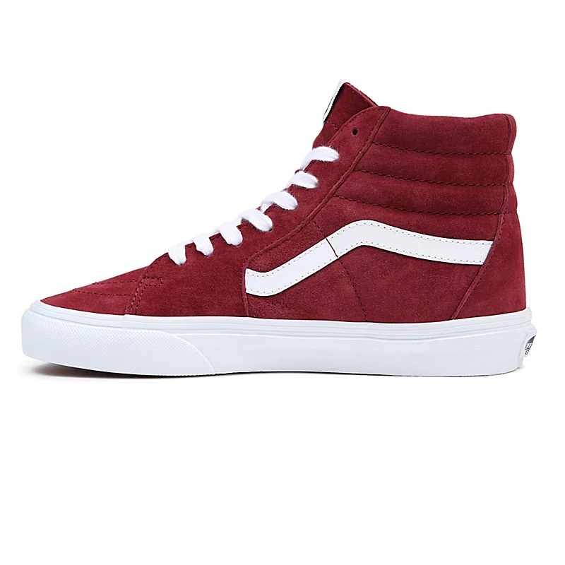 Tnis Vans Sk8-Hi Vinho Pig Suede