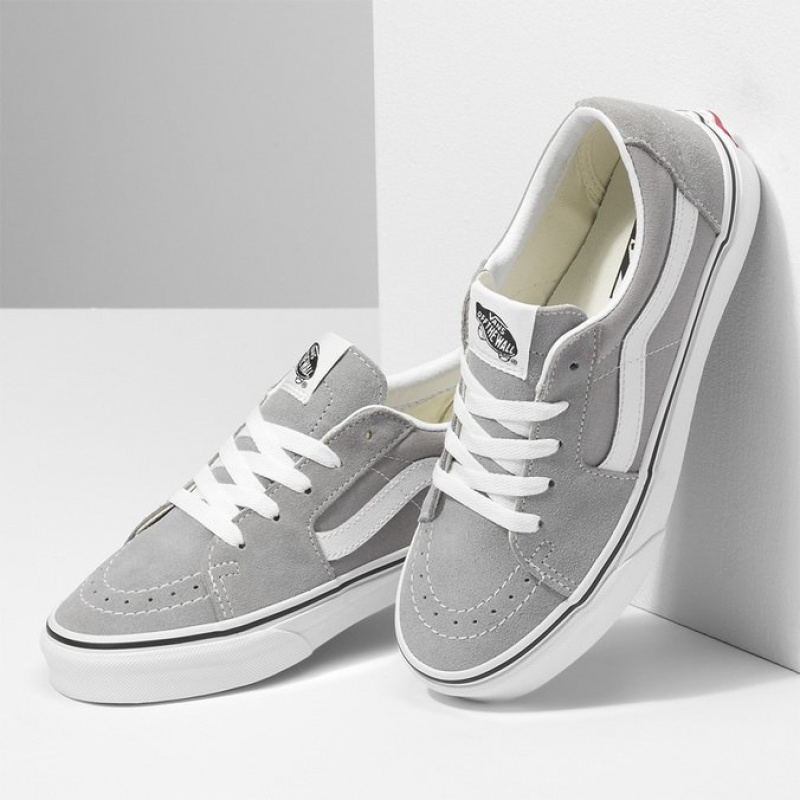 Tnis Vans Sk8-Low Cinza Claro