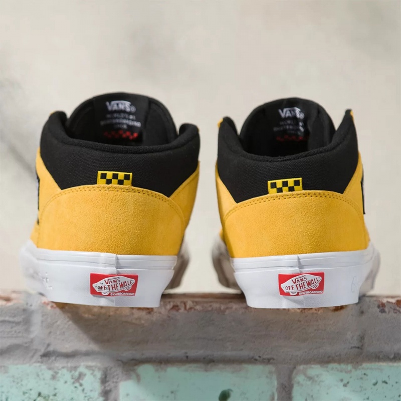 Tnis Vans Skate HalfCab X Bruce Lee Amarelo