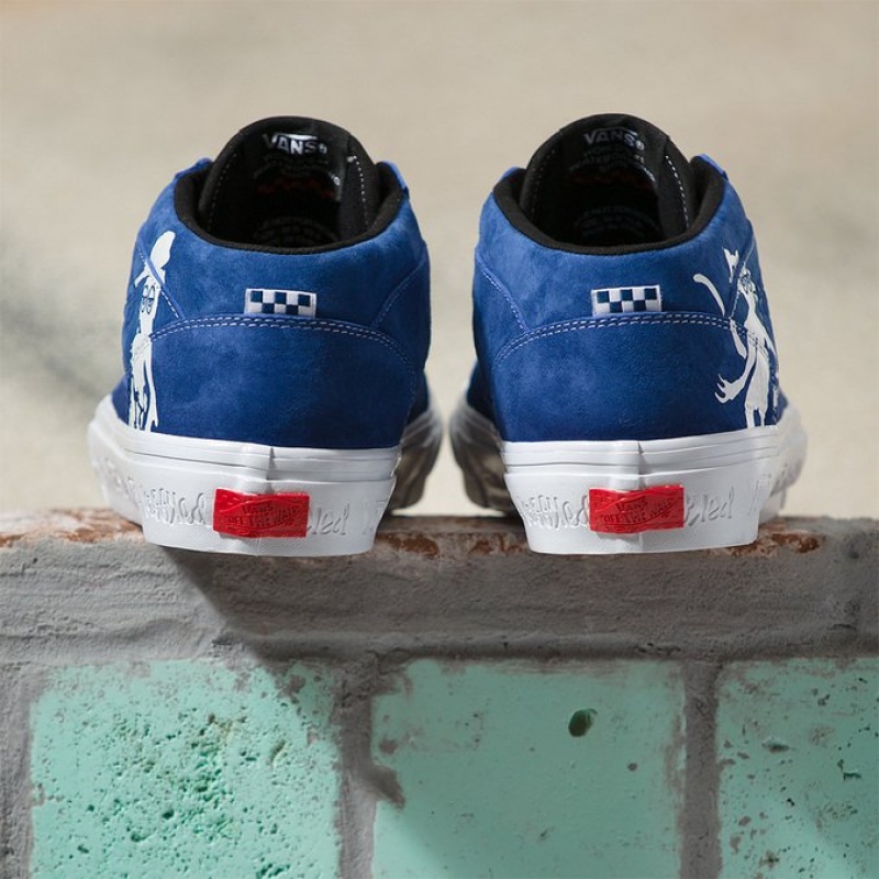 Vans half top cab azul