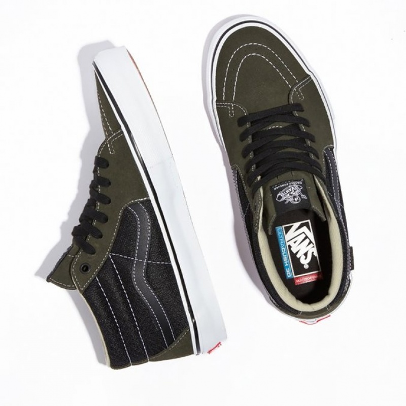 Tnis Vans Skate Jeff Grosso Mid Verde