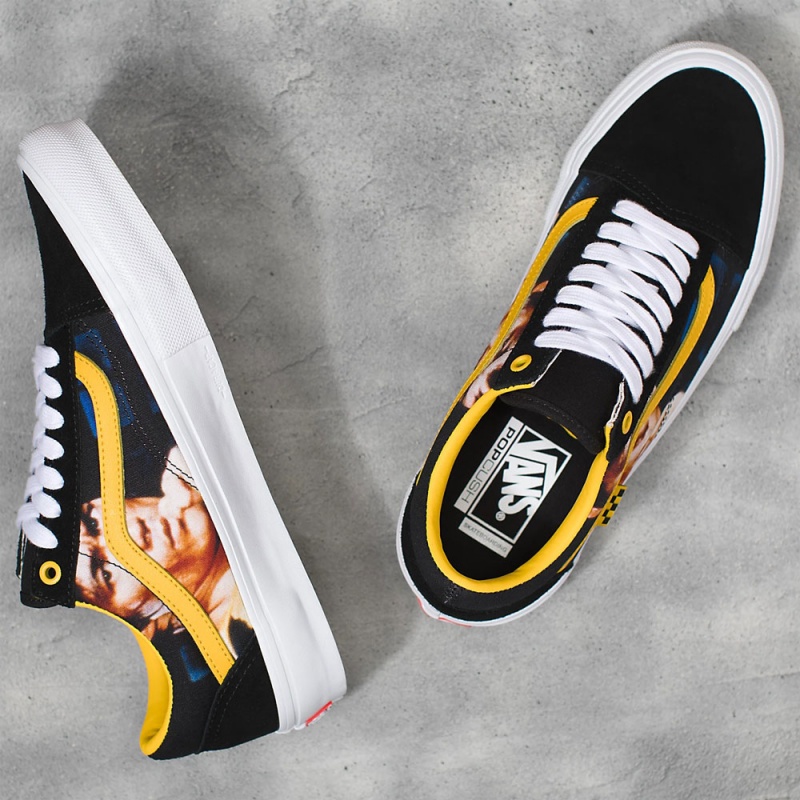 Tnis Vans Old Skool x Bruce Lee Preto