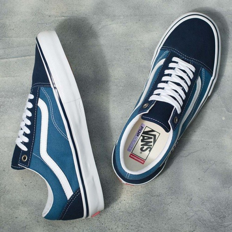 Tnis Vans Skate Old Skool Azul Escuro