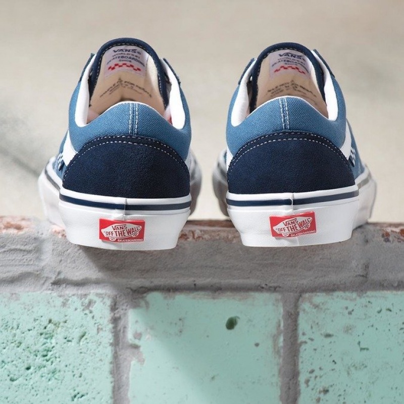 Tnis Vans Skate Old Skool Azul Escuro