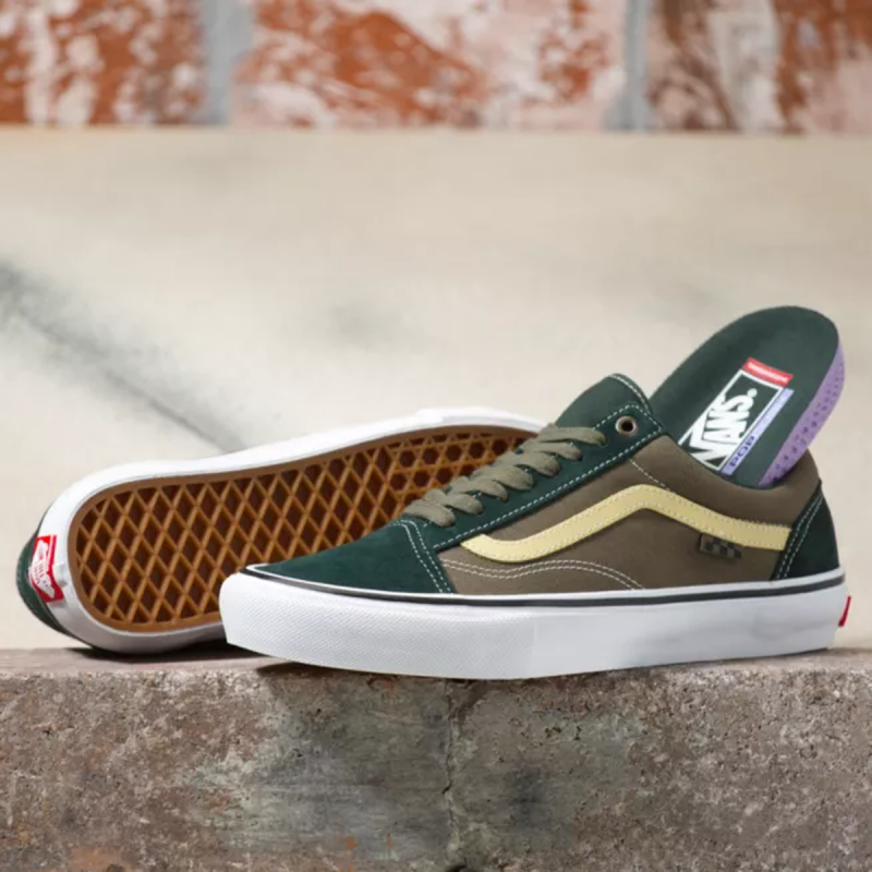 Tnis Vans Skate Old Skool Verde