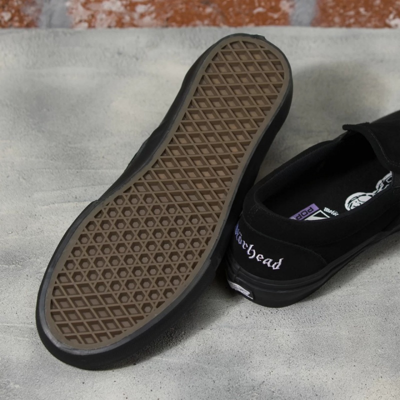 Tnis Vans Slip-On Motorhead Preto