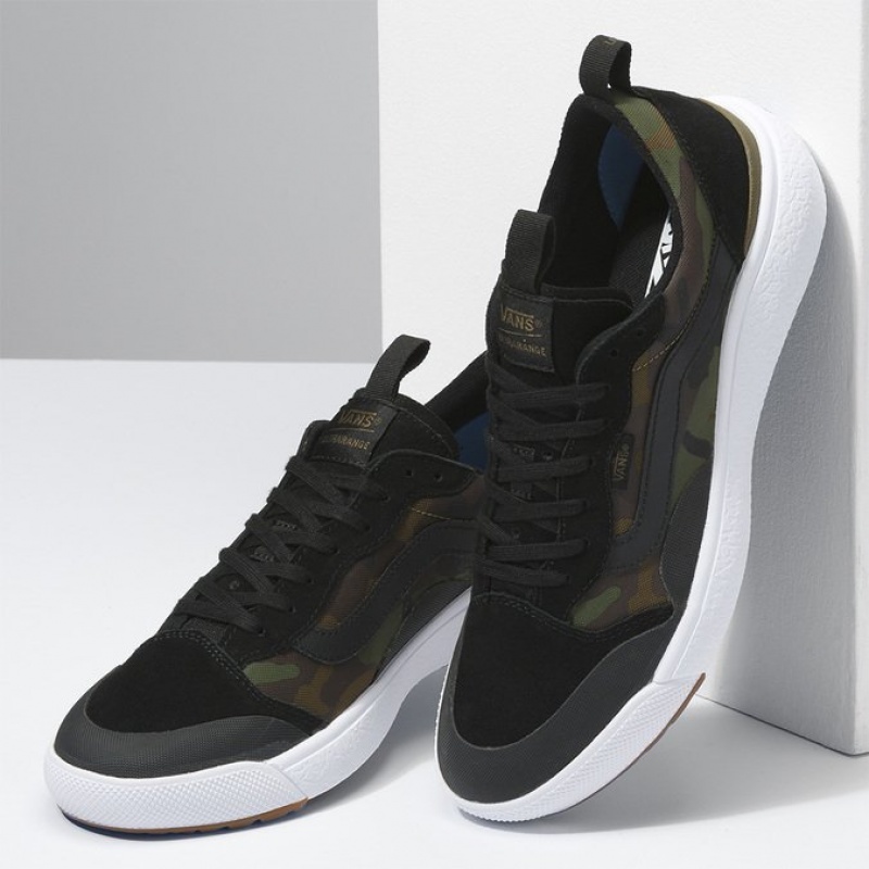 Tnis Vans Ultrarange Exo Preto e Camo