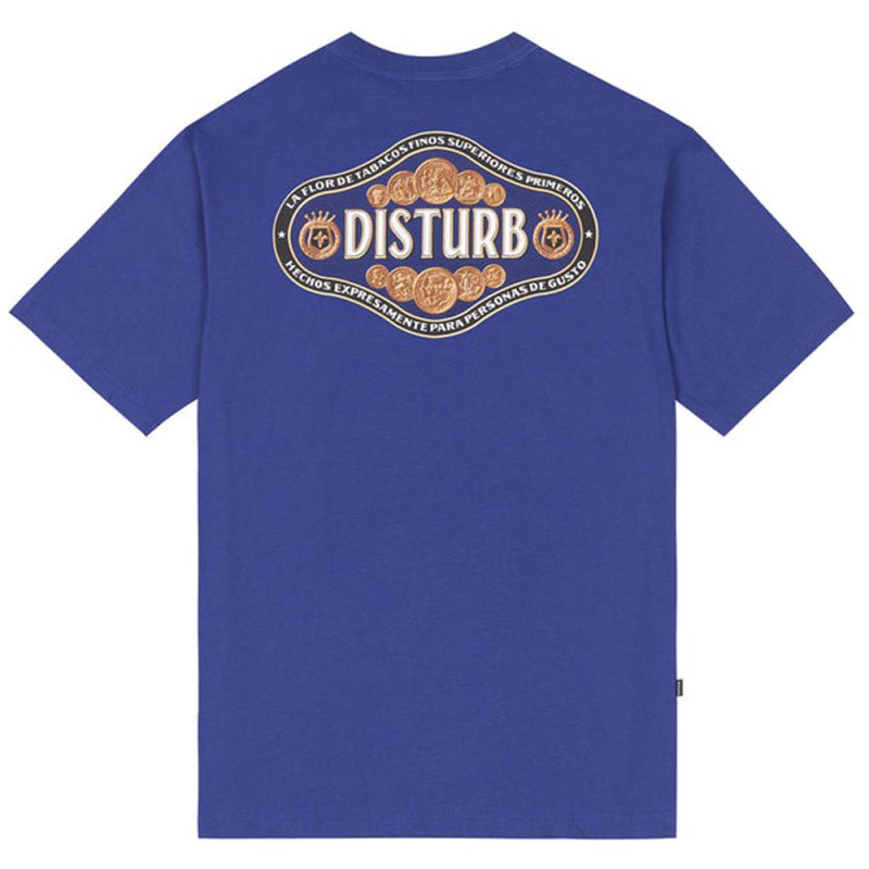 Camiseta Disturb Tobacco Azul