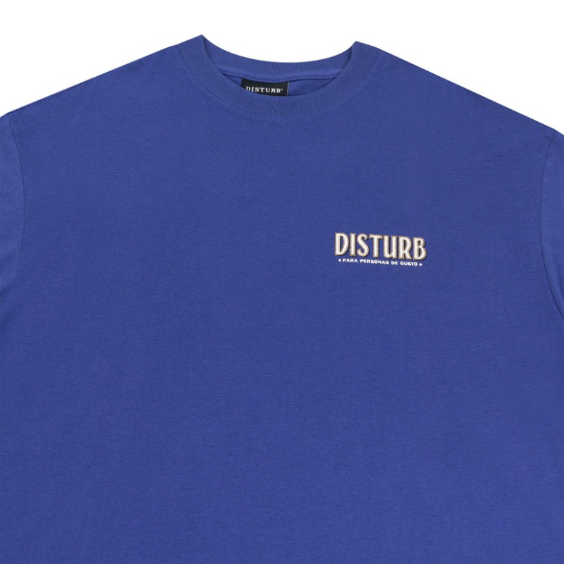 Camiseta Disturb Tobacco Azul