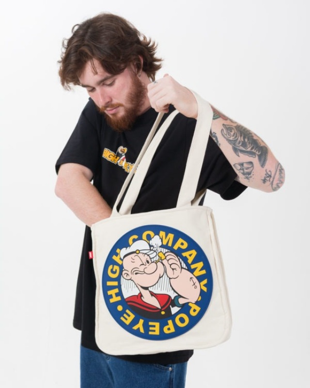 Bolsa High x Popeye Bege