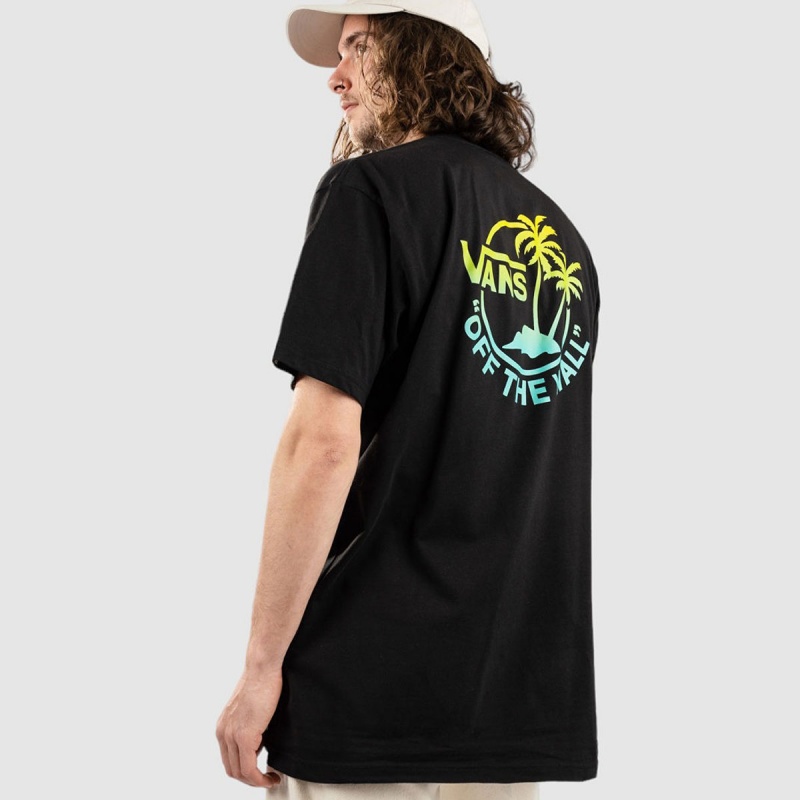 Camiseta Vans Classic Mini Dual Palm II Preto