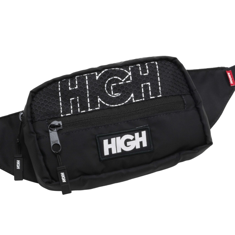 Pochete High Waist Bag Net Preto