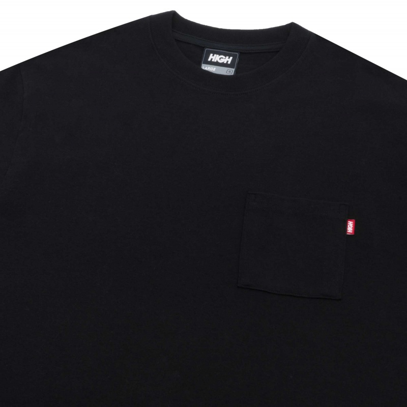 Camiseta High Work Outline Logo Preto