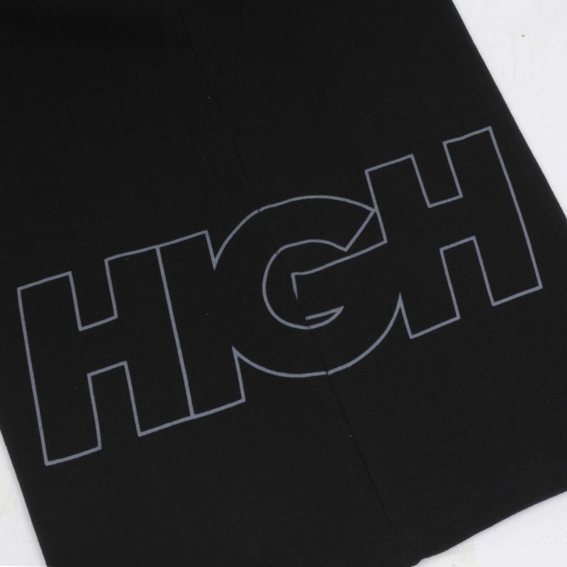 Camiseta High Work Outline Logo Preto