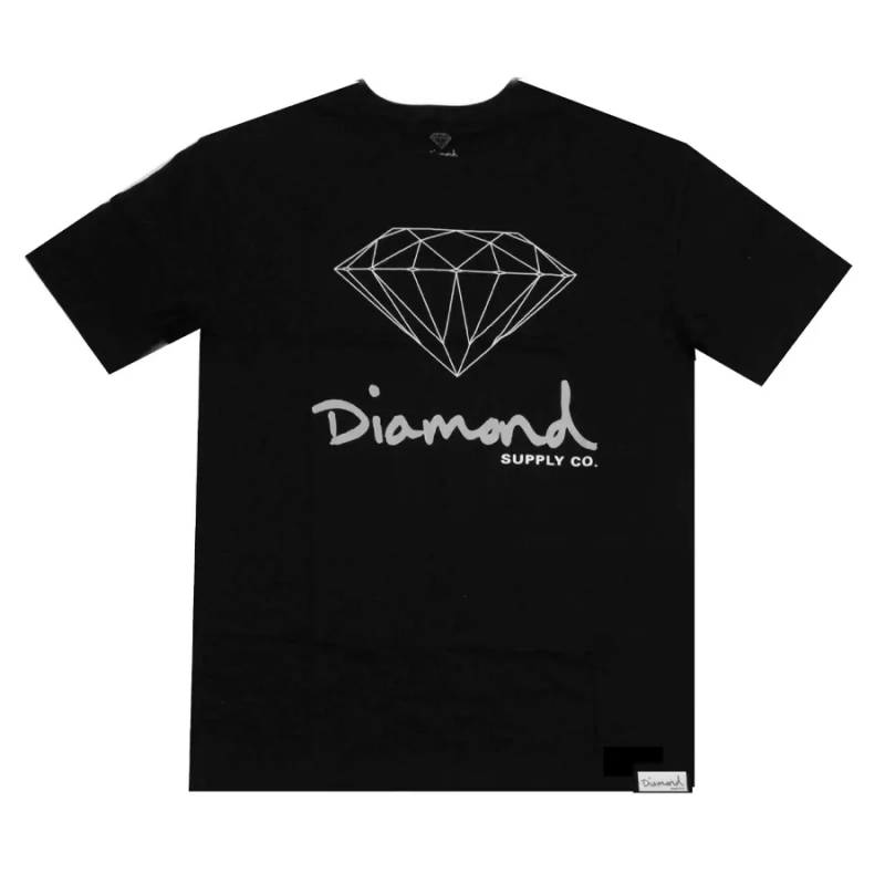 Camiseta Diamond Og Sign Preto