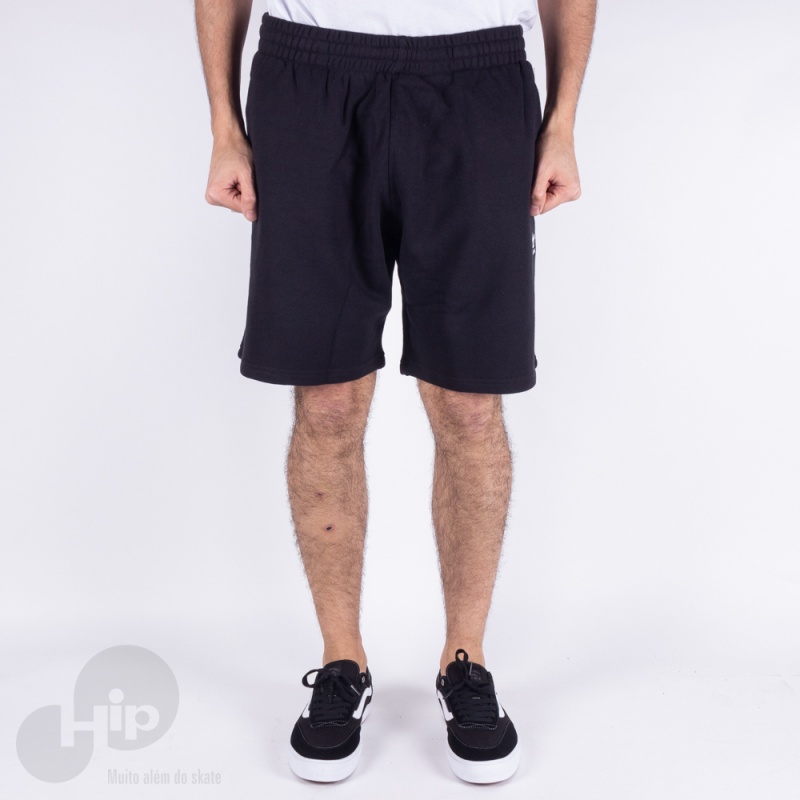 Bermuda De Moletom Adidas Fr7977 Preta