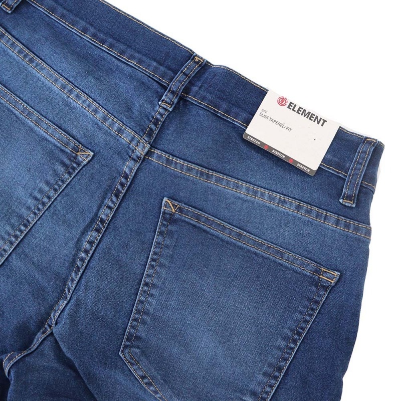 Bermuda Element Jeans Azul