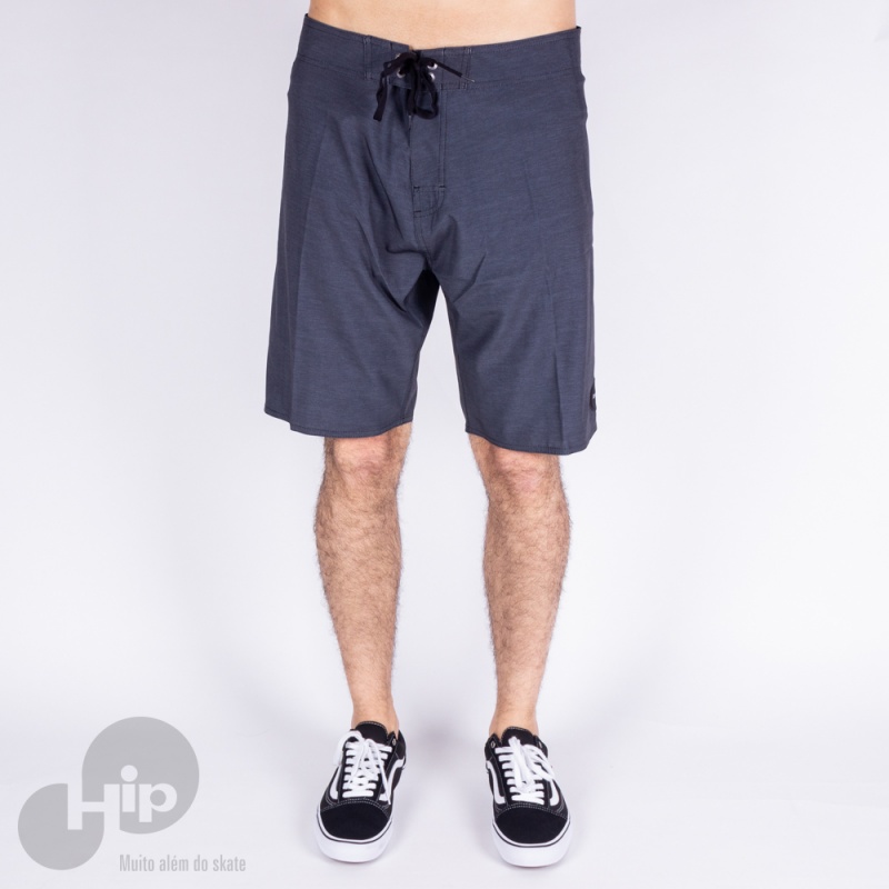 Bermuda Rvca Upper Trunk Cinza Escuro