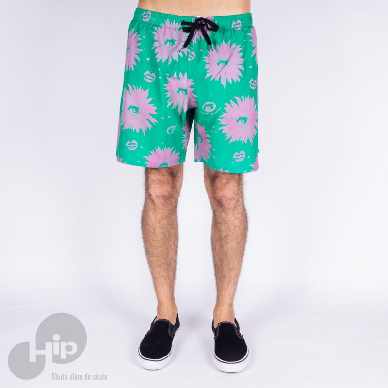 Bermuda Volcom Blooming Eye Verde