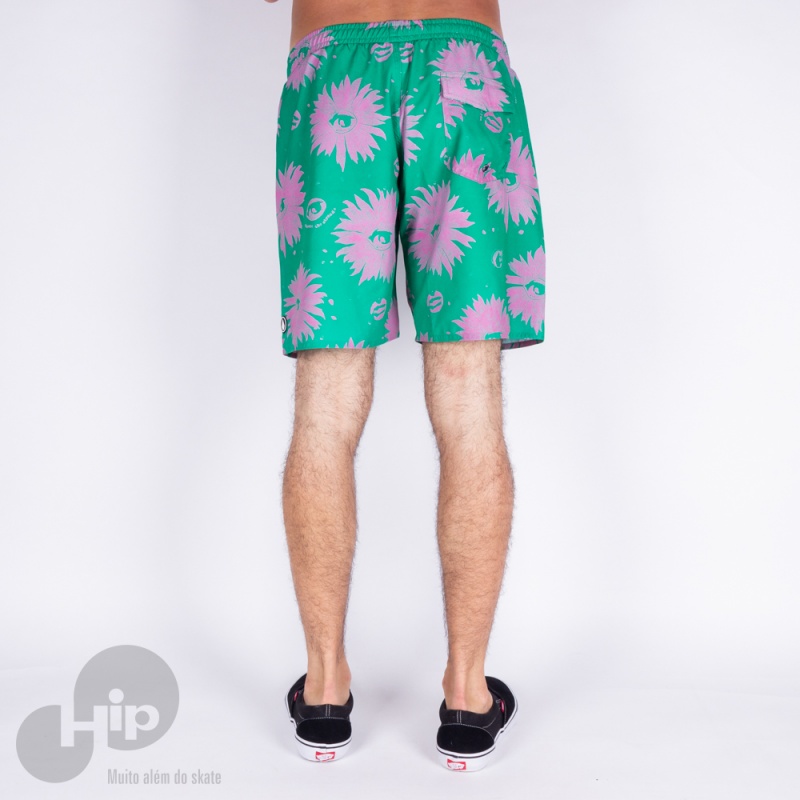 Bermuda Volcom Blooming Eye Verde